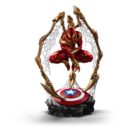 Iron Studios Spider-man Iron Armor Deluxe Statue - Marvel CCXP 2024 Exclusive