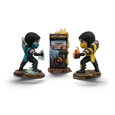 Mortal Kombat MiniCo PVC Scorpion vs. Subzero Arcade Set 15 cm