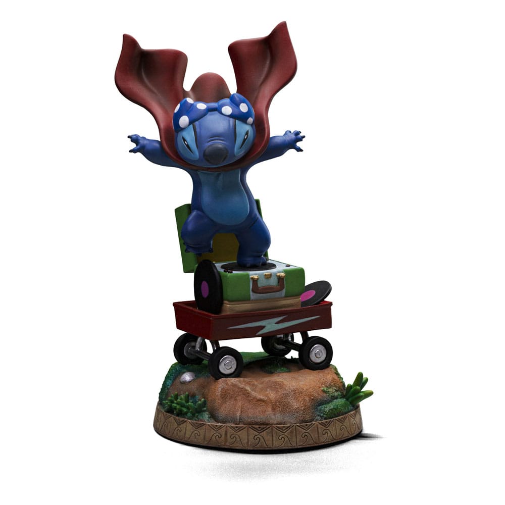 Lilo & Stitch 1/10 Scale Stitch Laundry Art Statue - Iron Studios