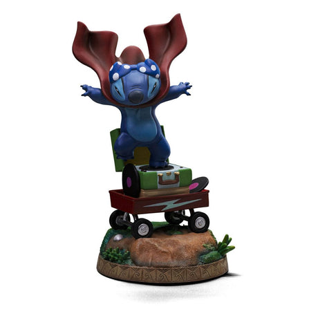 Lilo & Stitch 1/10 Scale Stitch Laundry Art Statue - Iron Studios