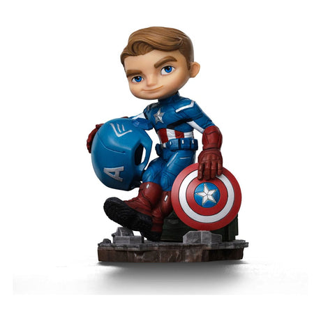 Captain America Mini Co. PVC Figure | Iron Studios | 14 cm