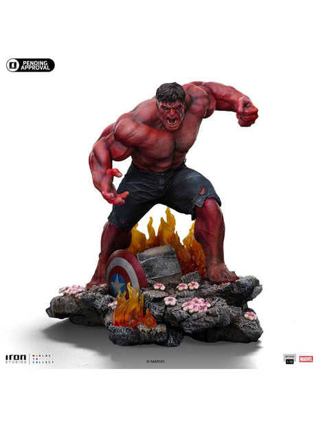 Iron Studios Red Hulk Art Scale 1/10 Marvel Statue