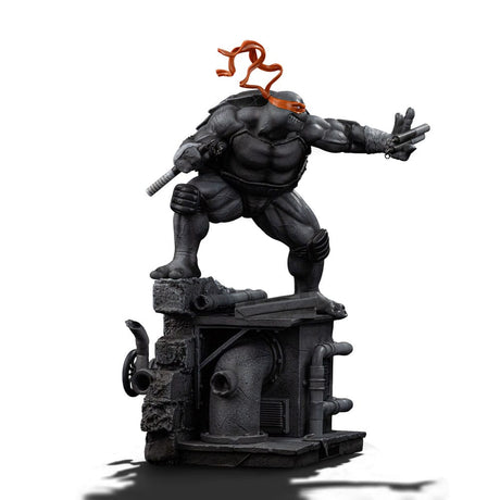 TMNT Art Scale Statue - Michelangelo B&W Variant 26cm (heo exclusive)