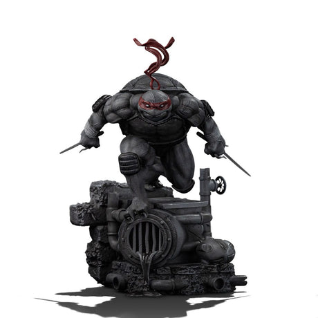 Teenage Mutant Ninja Turtles Raphael B/W Variant 1/10 Scale Statue - HEO Exclusive