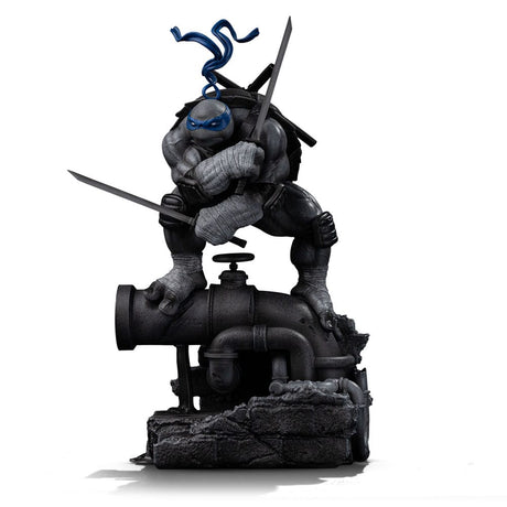 Teenage Mutant Ninja Turtles 1/10 Leonardo B&W Art Scale Statue - 26 cm
