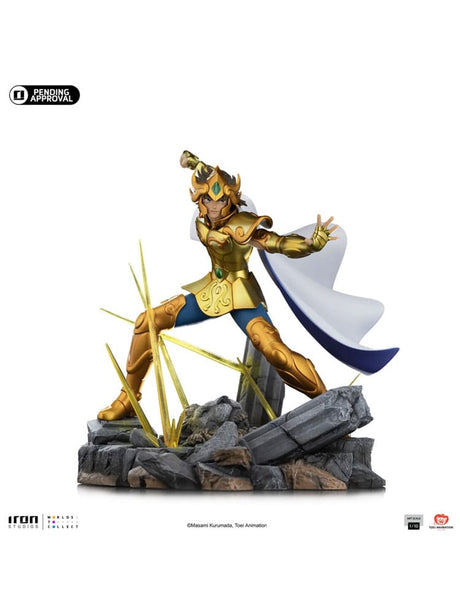 Saint Seiya: 1/10 Leo Aiolia Art Scale Statue, Iron Studios