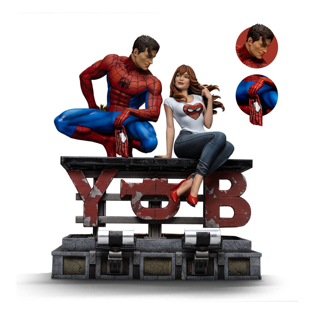 Spider-Man and Mary Jane 1/6 Diorama Art Scale Statue 35 cm