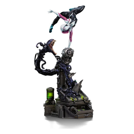 Marvel Iron Studios Spider-Man vs Villains 1/10 Scale Ghost Spider Diorama
