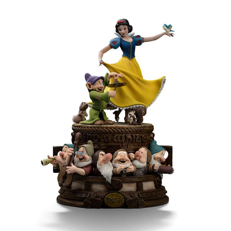 Snow White & Dopey Deluxe Art Scale Statue 1/10 - Iron Studios