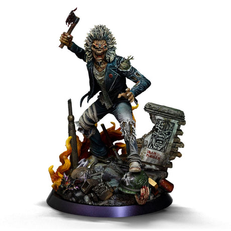 Iron Maiden - Eddie 50th Year Anniversary 22cm Art Scale Statue