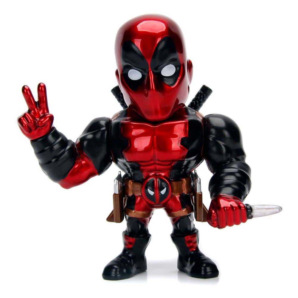 Jada Toys Diecast Deadpool Marvel Mini Figure - 10 cm