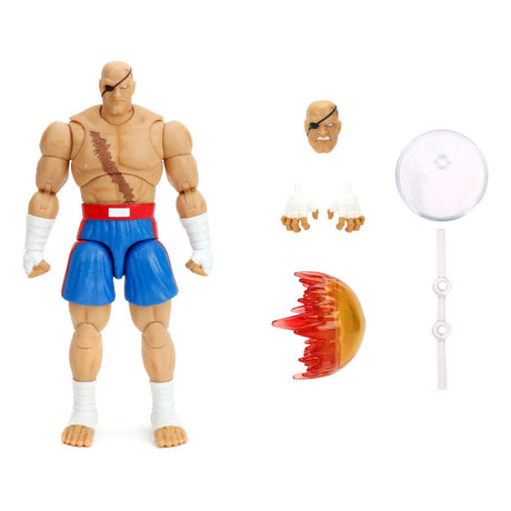 Ultra Street Fighter II: 1/12 Scale Sagat Action Figure, 19cm