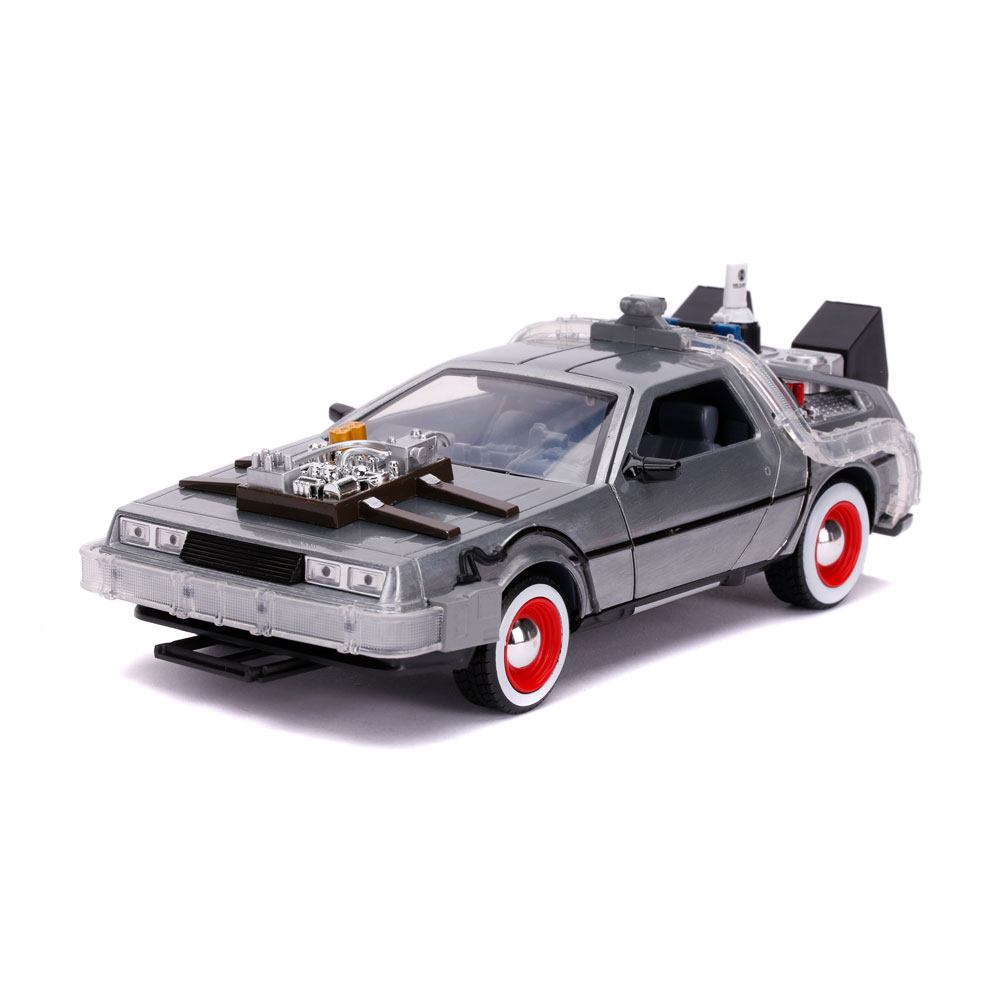Back to the Future III DeLorean Time Machine Diecast Model 1/24