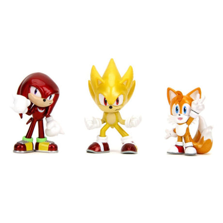 Sonic the Hedgehog Nano Metalfigs Diecast Mini Figures 3-Pack