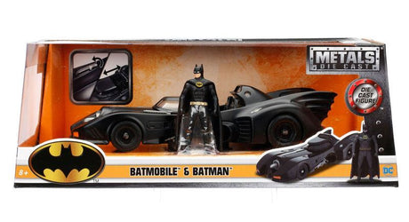 Batman 1989 Batmobile 1/24 Diecast Model with Figure