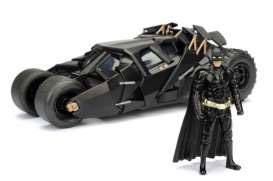 Batman The Dark Knight Diecast Model 1/24 2008 Batmobile with Figure