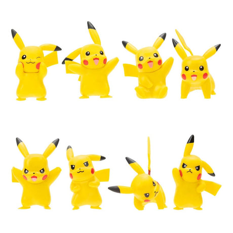 Pokémon Pikachu Battle Figures 8-Pack by Jazwares