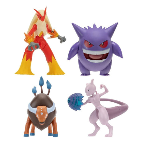 Pokémon Battle Feature: Wave 16 Assortment Vinyl Figures (4pack)