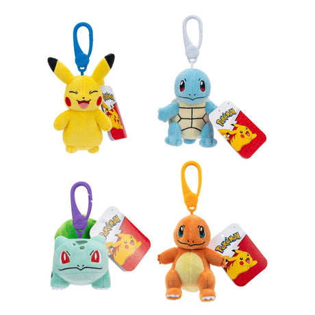 Pokémon 10cm Plush Figure & Keychain Series 1 - Set of 6