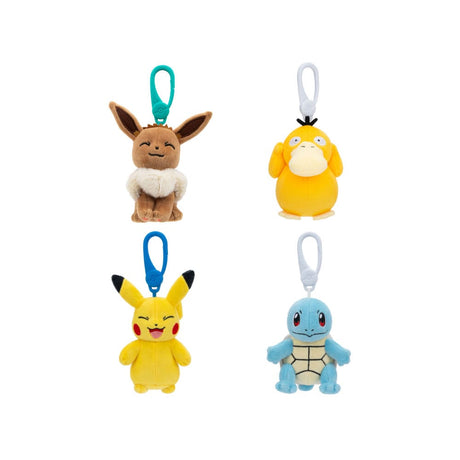 Pokémon Plush Keychain Collection by Jazwares (Set of 6)