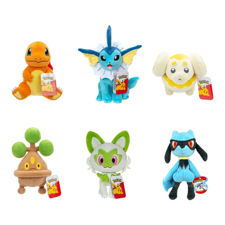 Pokémon Series 2 Plush Figures (Assorted, 20cm, Set of 6)
