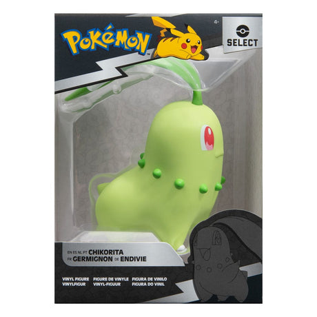 Pokémon Chikorita Vinyl Figure, 8 cm by Jazwares