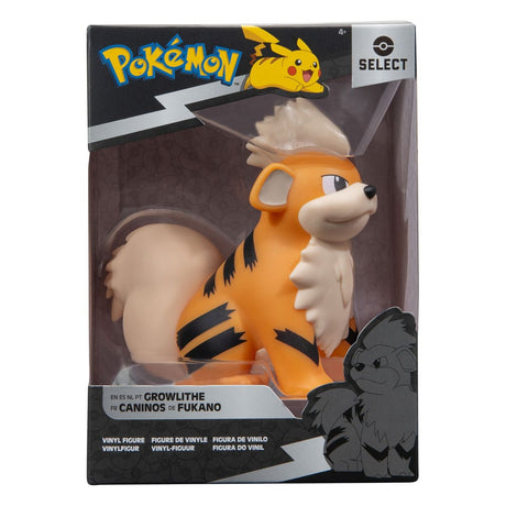 Pokémon 8cm Growlithe Vinyl Figure by Jazwares