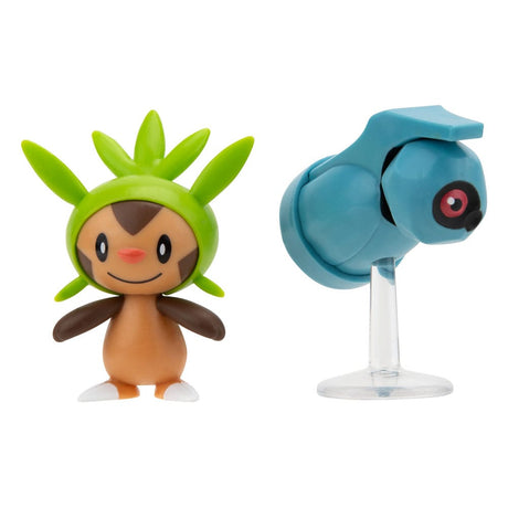 Pokémon Battle Figure First Partner Set: Chespin & Beldum 2-Pack