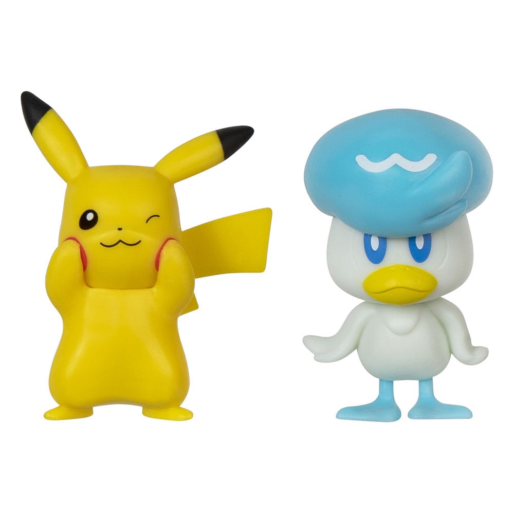 Pokémon Gen IX Battle Figure Pack - Pikachu & Quaxly Mini Figures