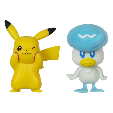 Pokémon Gen IX Battle Figure Pack - Pikachu & Quaxly Mini Figures