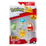 Pokémon Gen IX 4-Pack Battle Figure Set by Jazwares