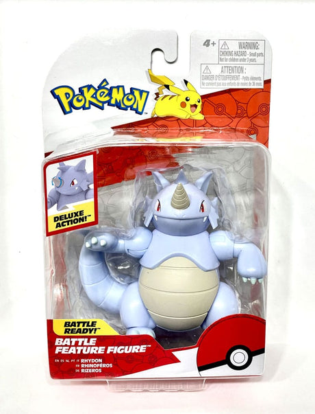 Pokémon Jazwares PVC Action Figure - Dynamic Rhydon, 20 cm
