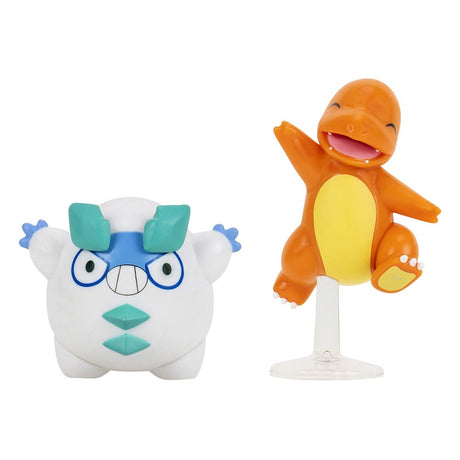 Pokémon Battle Figure Set: Darumaka & Charmander Mini Figures