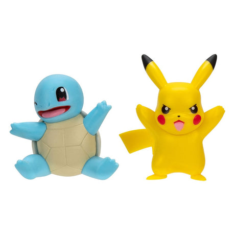 Pokémon Battle Figure First Partner Set 2-Pack: Squirtle & Pikachu