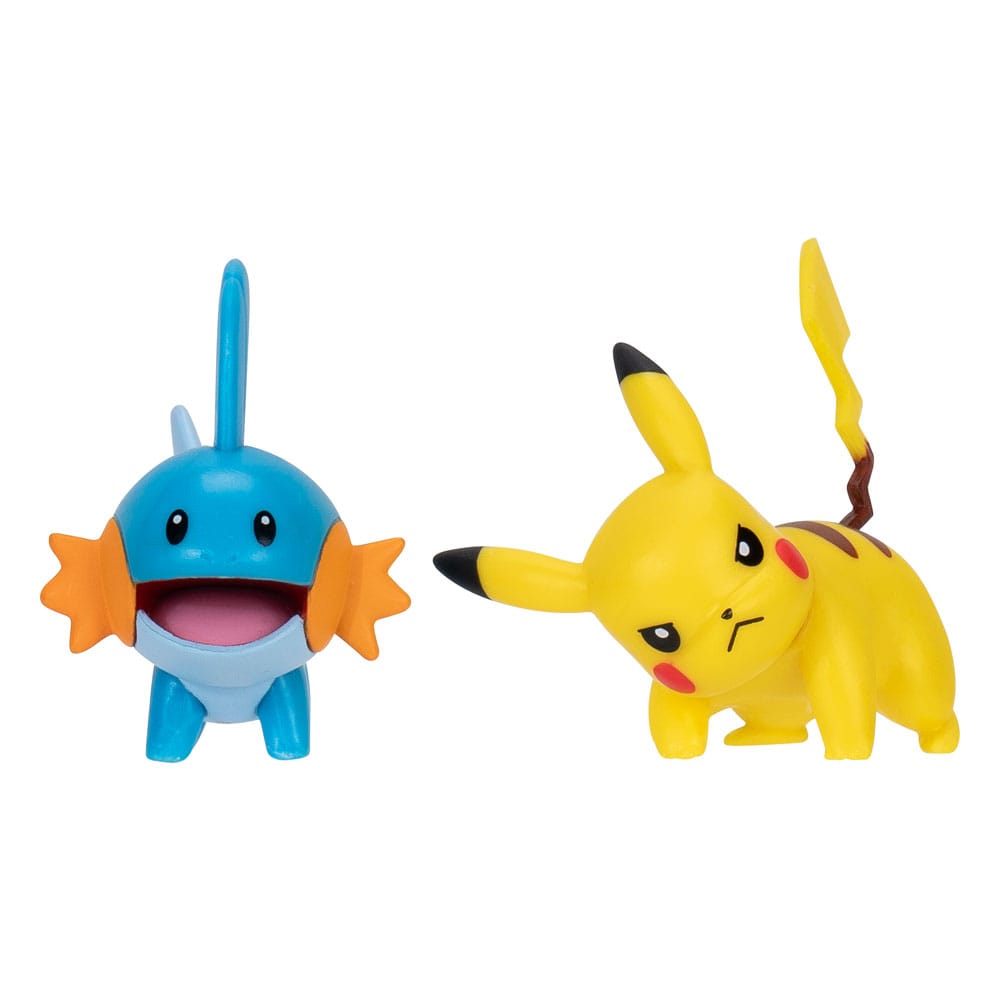Pokémon First Partner Mudkip & Pikachu Battle Figure Set #4
