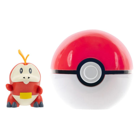 Pokémon Clip'n'Go Fuecoco with Poké Ball