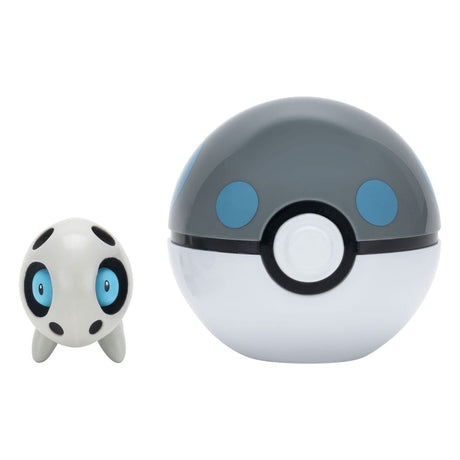 Pokémon Aron & Heavy Ball Clip'n'Go Set by Jazwares