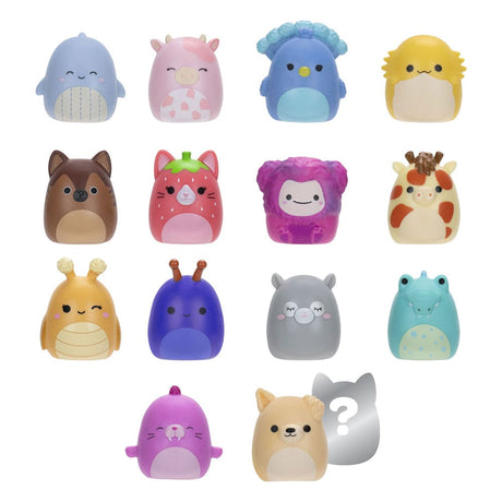 Squishmallows Mini-Figures Set: 14 Exciting Squish-a-longs, Series 2