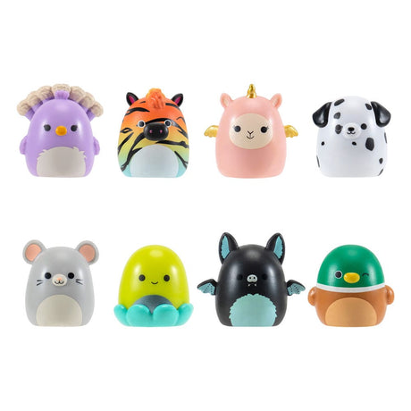 Squishmallow Squish-a-longs Mini Figures 8-Pack Style 4 by Jazwares