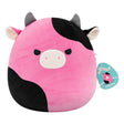 Squishmallows Pollyanna Black & Pink Cow Plush 30 cm by Jazwares