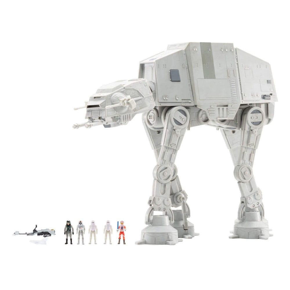 Star Wars Micro Galaxy AT-AT Vehicle with Mini Figures - Jazwares