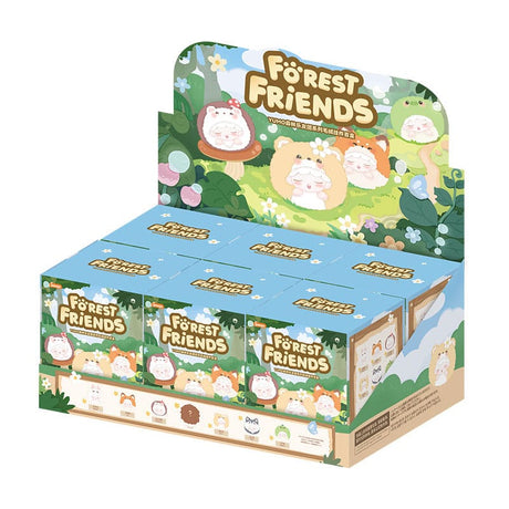 Yumo: Forest Friends Series Blind Box Mini-Figures Display (Pack of 6)
