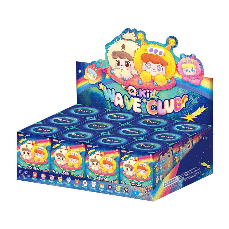 QKid: Wave Club Series 8cm Blind Box Display Figure (Set of 12)