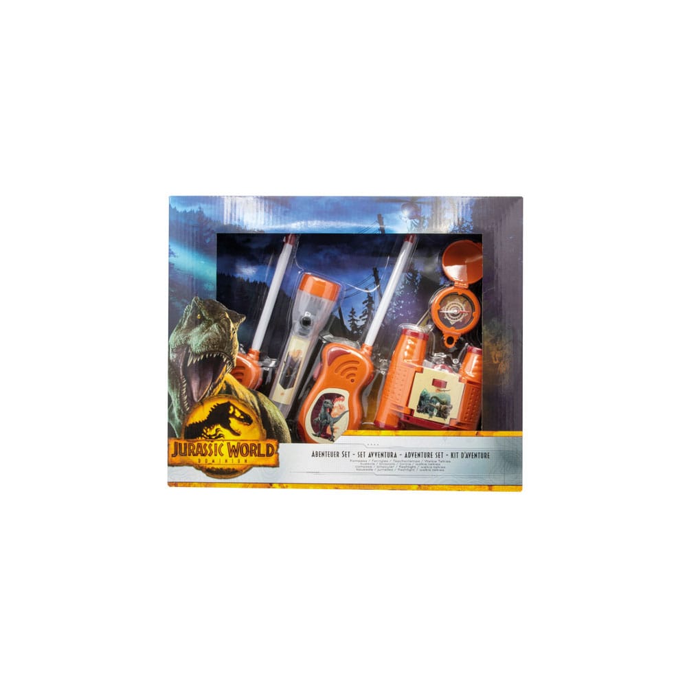 Jurassic World Adventure Playset with Official Walkie Talkies
