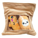 Yummis Together Sausage & Mustard Plush Figures 2-Pack in Take Away Bag