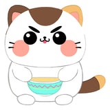 Funny Cat with Soup Plush Figure, 25 cm - Joy Toy