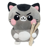 Official Funny Cat Plush Figure with Chopsticks, Joy Toy, 25cm