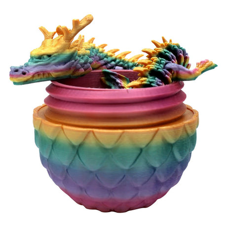 Darkliths 3D Fidget Toy - Dragonegg with Dragon Display