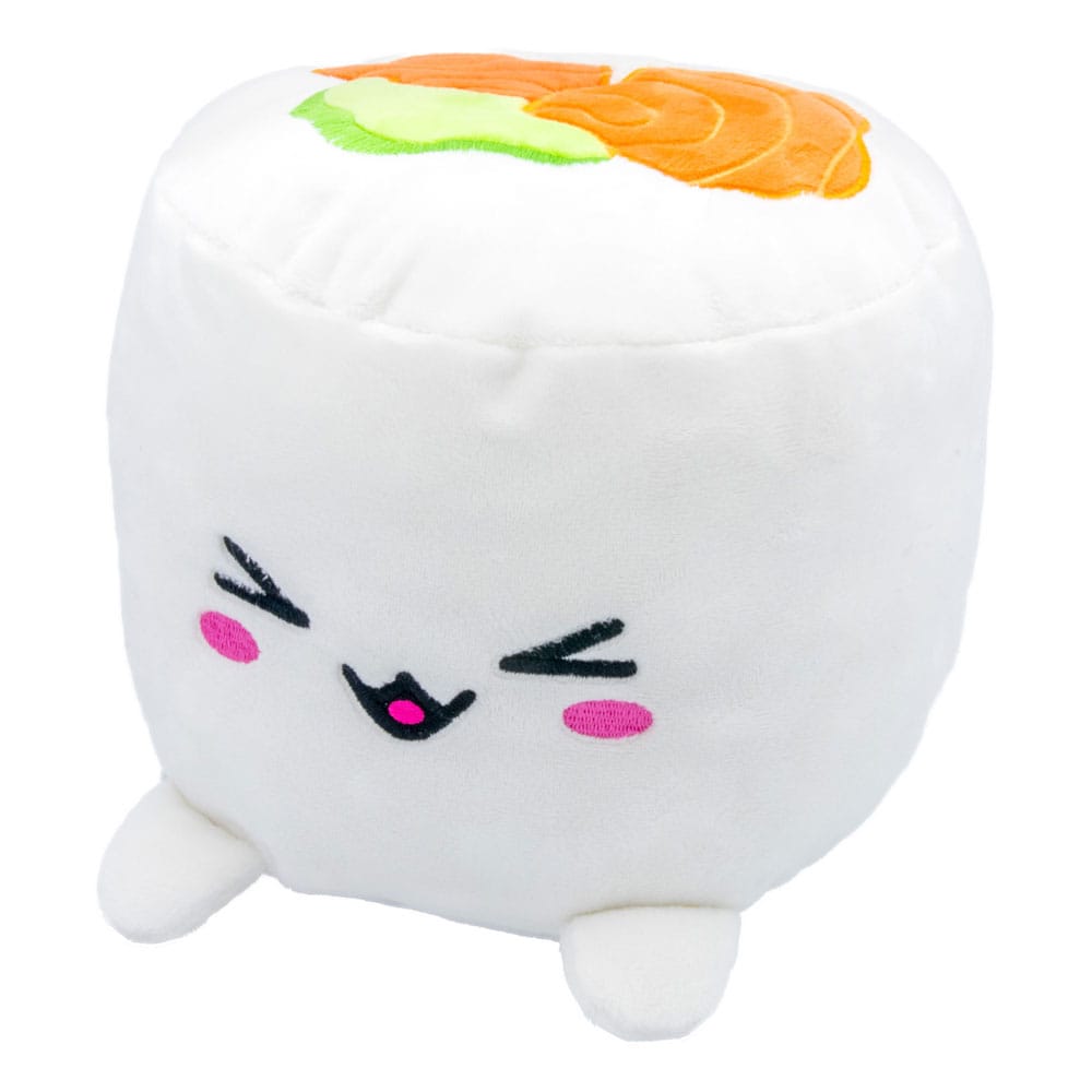Plushi Plush Uramaki Sushi with Salmon Figure, 20 cm