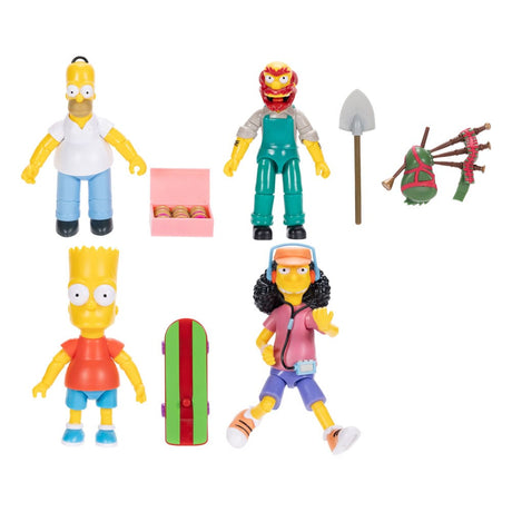Simpsons Mini Figures 13cm Wave 1 Assortment - Set of 6